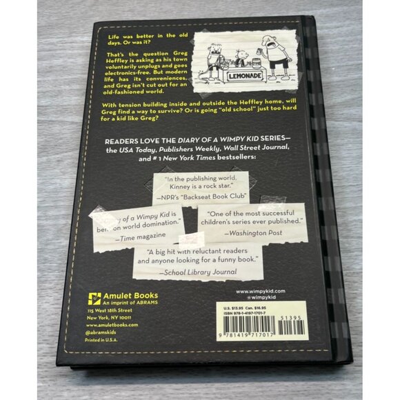 Diary of a Wimpy Kid Book Lot of 3 Hard Luck 3rd Wheel Old School Jeff Kinney HC - Picture 7 of 10